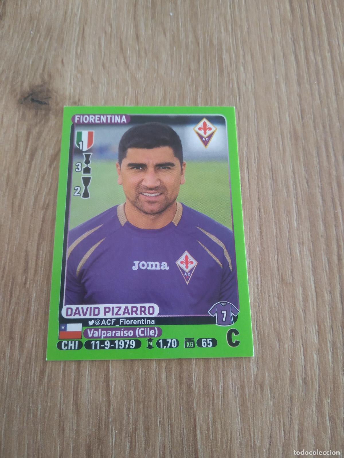 Cromos de f&uacute;tbol: 145 DAVID PIZARRO FIORENTINA CROMO FUTBOL PANINI LIGA ITALIA 14-15 CALCIATORI 2014-2015