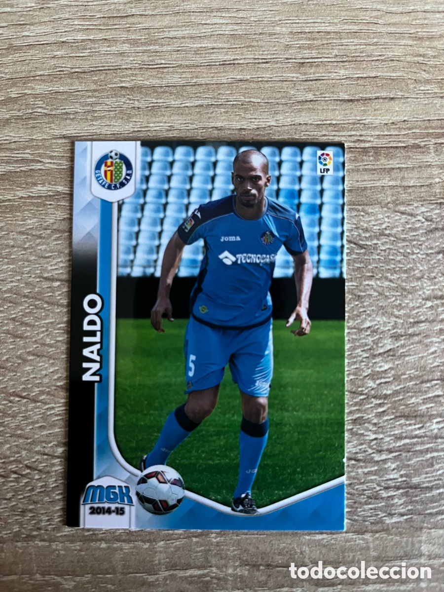 Cromos de f&uacute;tbol: 185 BIS NALDO NUEVA FICHA MEGACRACKS MGK 2014 2015 14 15 GETAFE