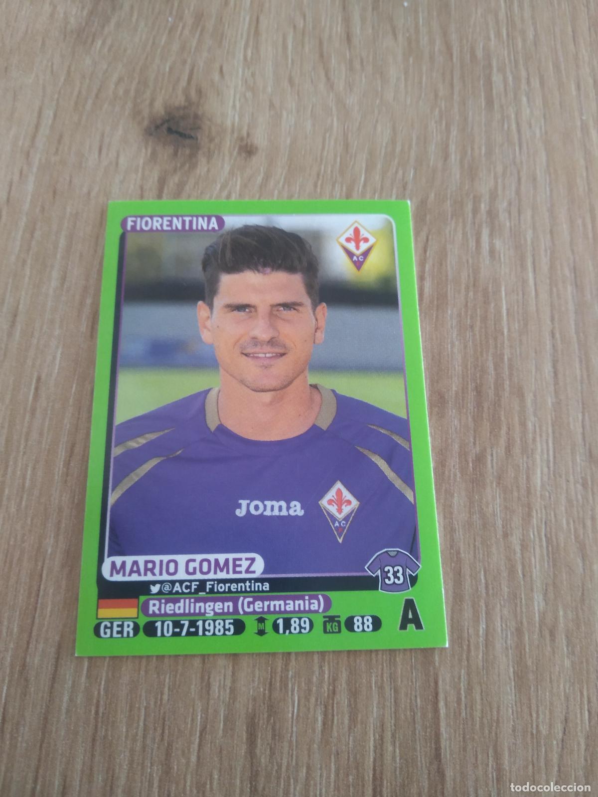 Cromos de f&uacute;tbol: 155 MARIO GOMEZ FIORENTINA CROMO FUTBOL PANINI LIGA ITALIA 14-15 CALCIATORI 2014-2015