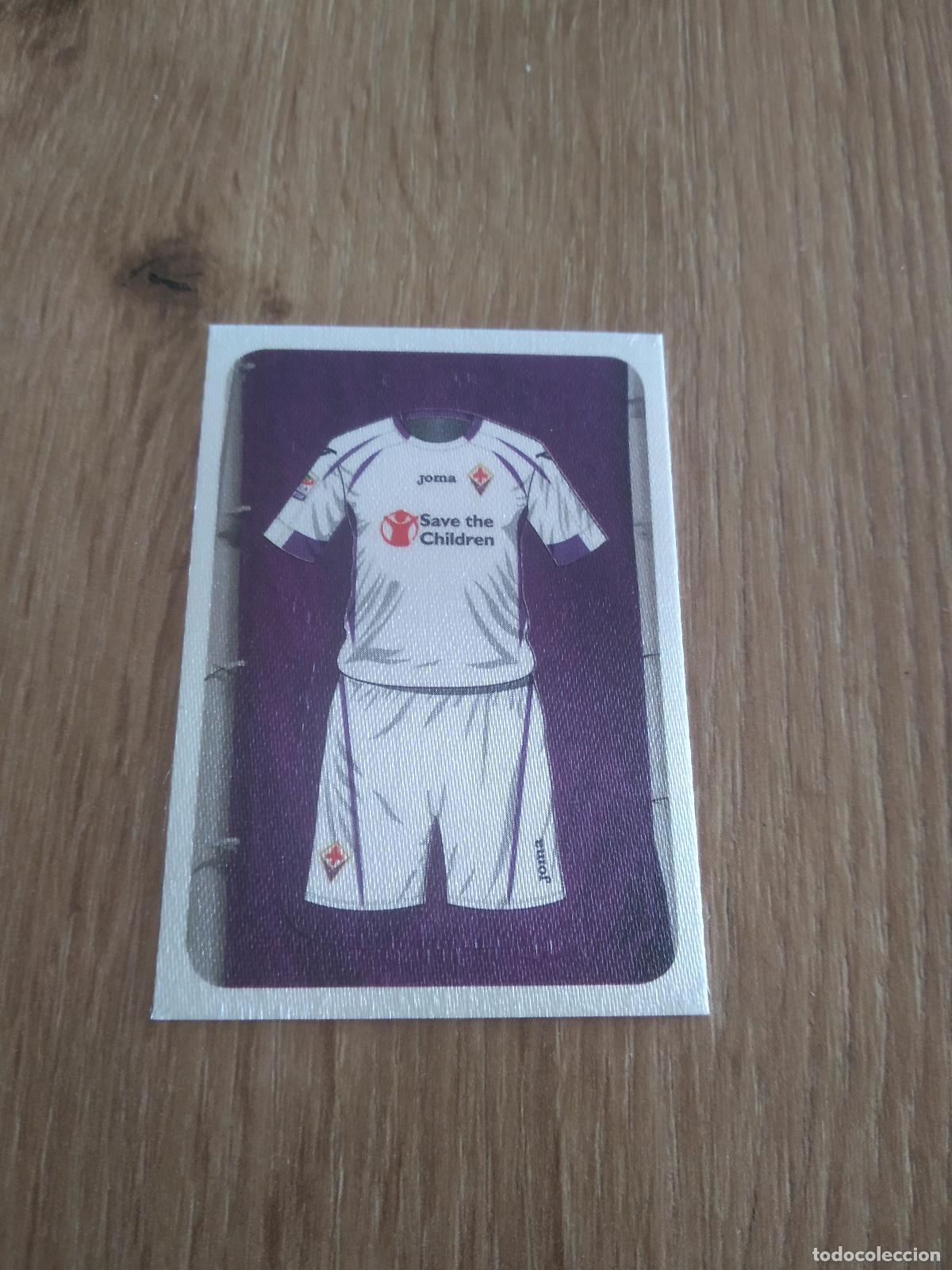 Cromos de f&uacute;tbol: 157 EQUIPACION FIORENTINA CROMO FUTBOL PANINI LIGA ITALIA 14-15 CALCIATORI 2014-2015