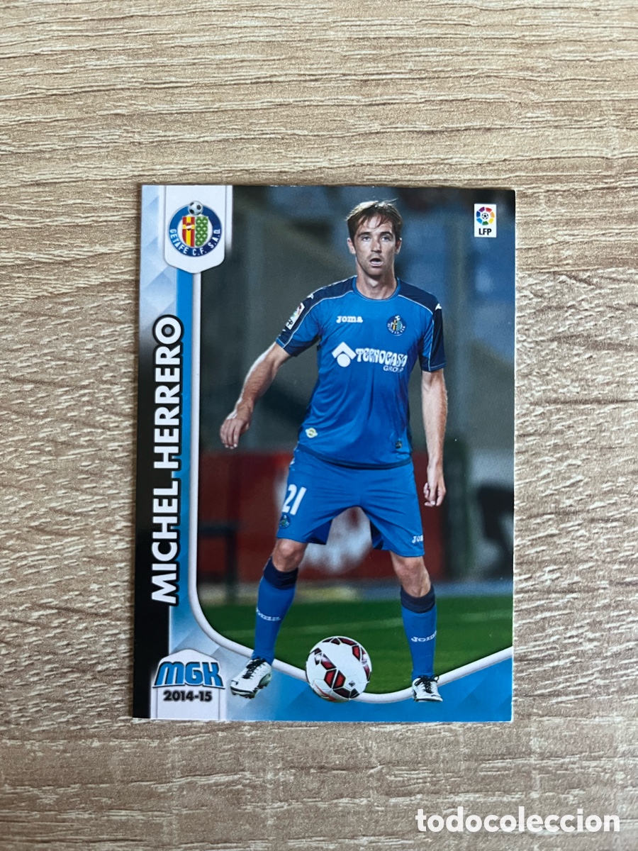 Cromos de f&uacute;tbol: 192 BIS M&Iacute;CHEL HERRERO NUEVA FICHA MEGACRACKS MGK 2014 2015 14 15 GETAFE