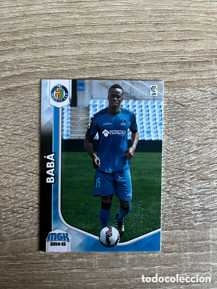 Cromos de f&uacute;tbol: 197 BIS BAB&Aacute; BABA NUEVA FICHA MEGACRACKS MGK 2014 2015 14 15 GETAFE