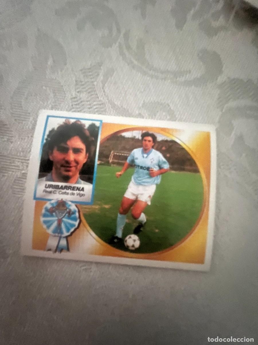 Fu&szlig;ball-Sticker: URIBARRENA CELTA COLOCA SIN PEGAR COLOCA LIGA ESTE 94 95