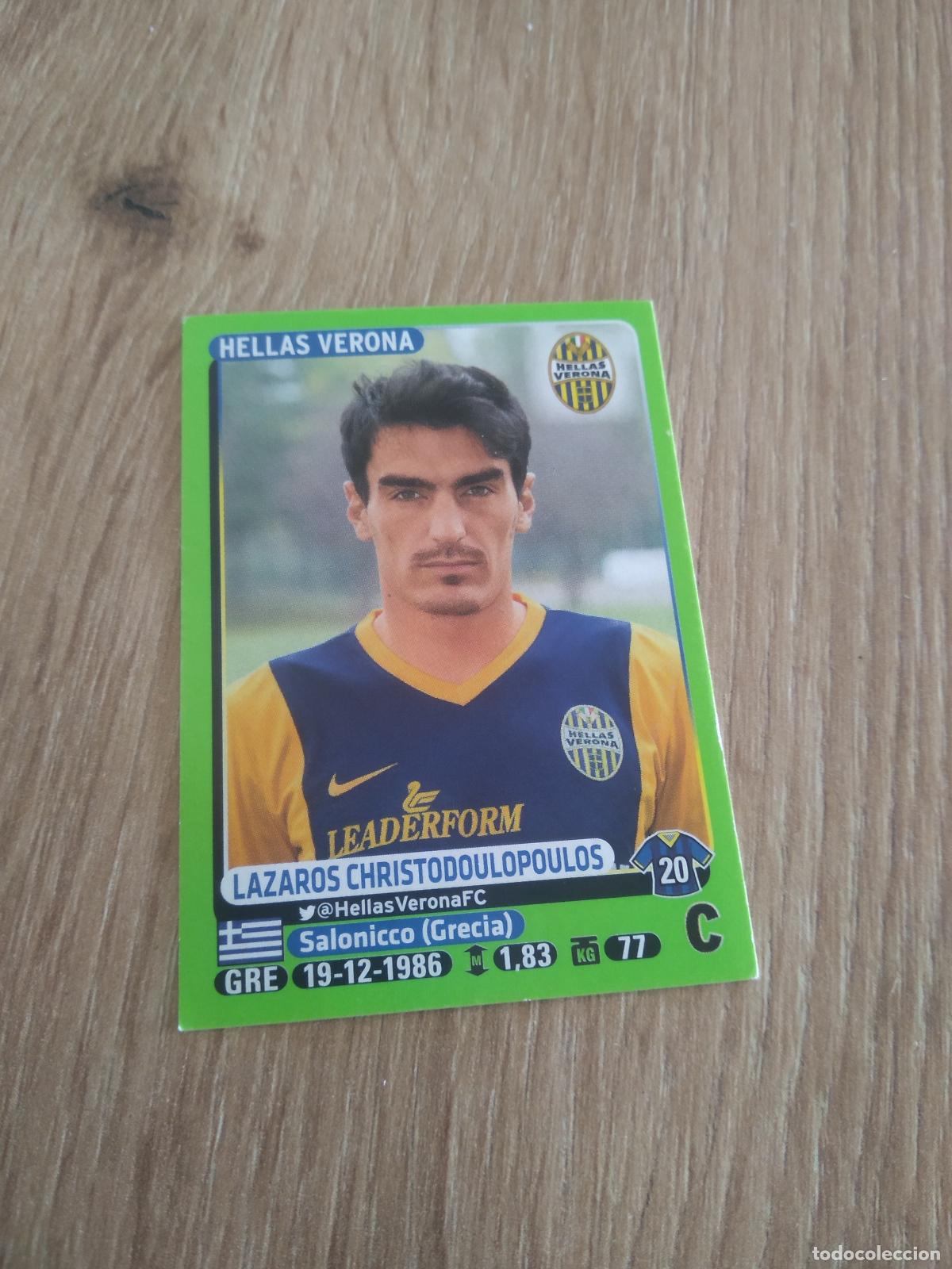 Cromos de f&uacute;tbol: 200 CHRISTODOULOPOULOS HELLAS VERONA CROMO FUTBOL PANINI LIGA ITALIA 14-15 CALCIATORI 2014-2015