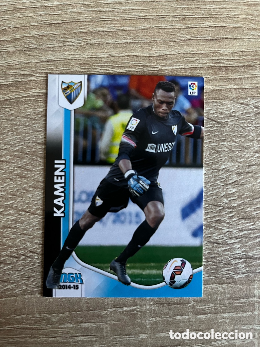 Cromos de f&uacute;tbol: 254 BIS KAMENI NUEVA FICHA MEGACRACKS MGK 2014 2015 14 15 M&Aacute;LAGA