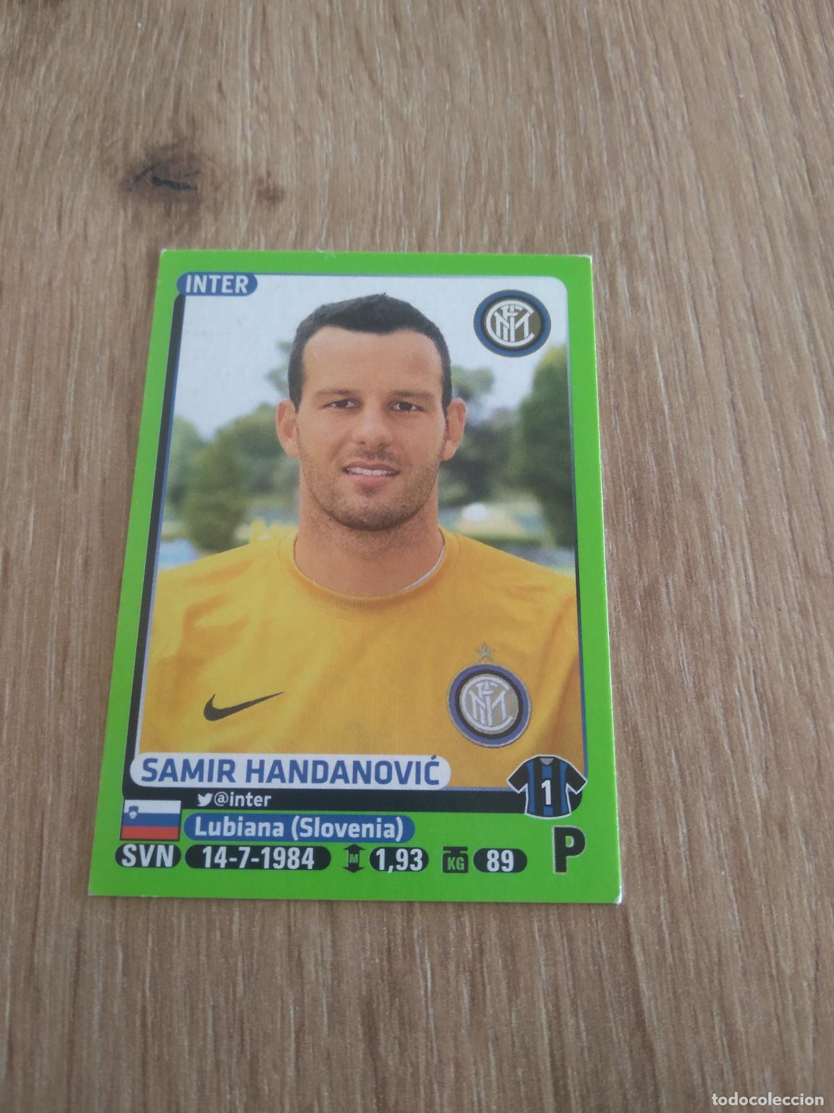 Cromos de f&uacute;tbol: 212 HANDANOVIC INTER MILAN CROMO FUTBOL PANINI LIGA ITALIA 14-15 CALCIATORI 2014-2015