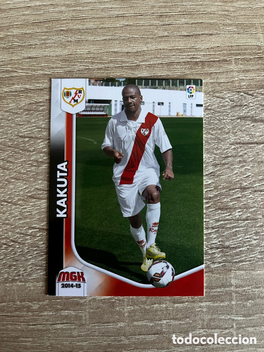 Cromos de f&uacute;tbol: 482 KAKUTA NUEVO FICHAJE MEGACRACKS MGK 2014 2015 14 15 RAYO VALLECANO
