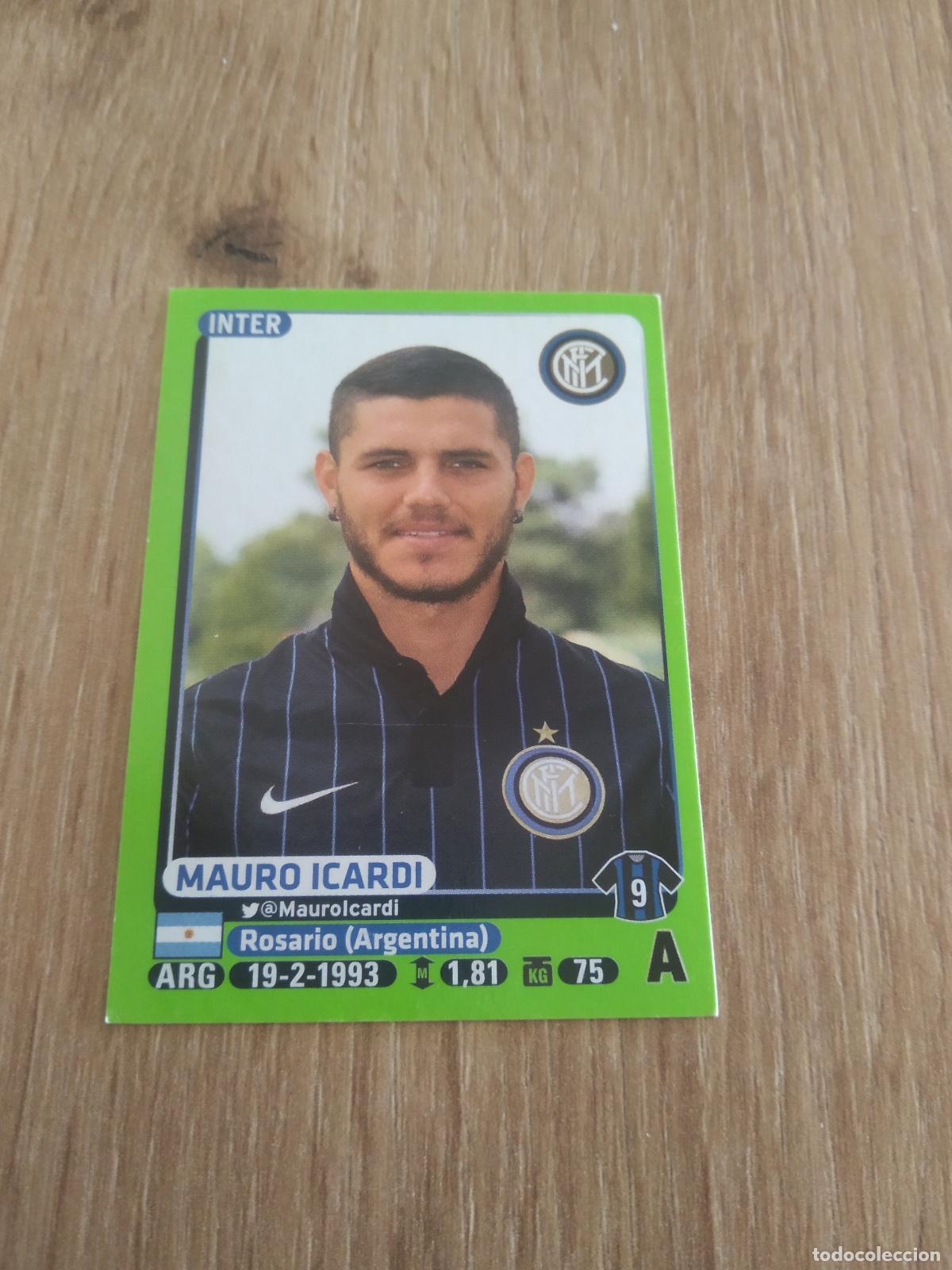 Cromos de f&uacute;tbol: 232 MAURO ICARDI INTER MILAN CROMO FUTBOL PANINI LIGA ITALIA 14-15 CALCIATORI 2014-2015