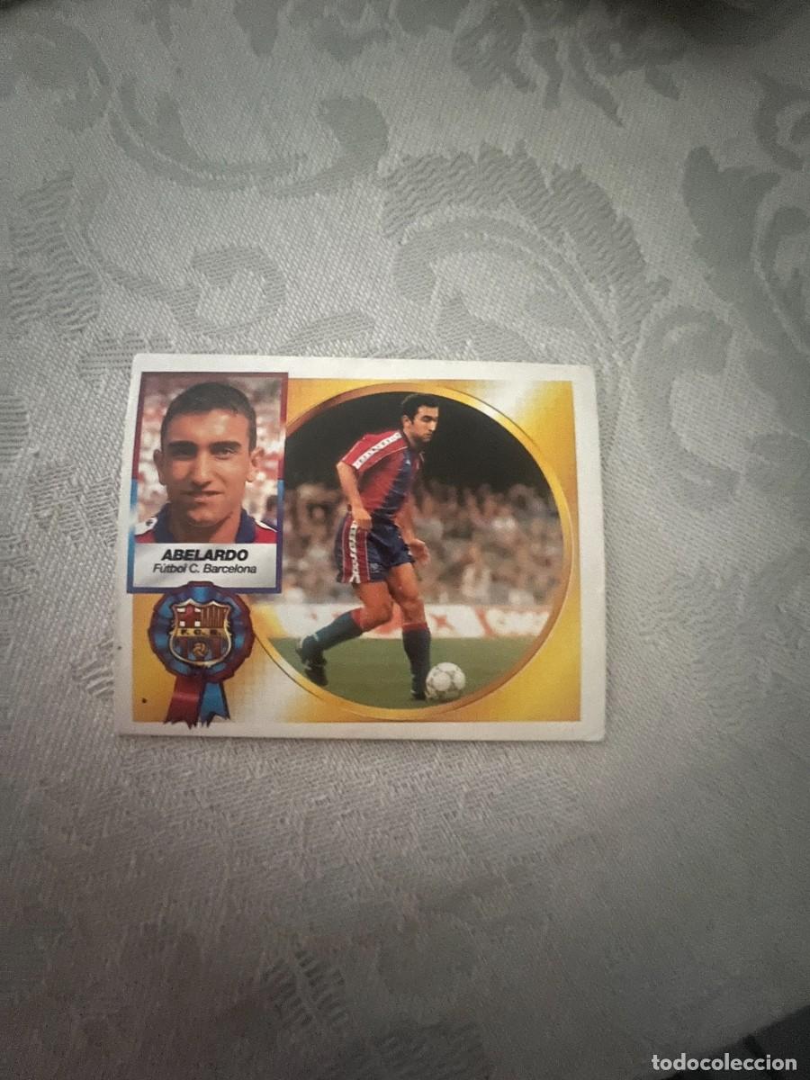 Cromos de f&uacute;tbol: ABELARDO BARCELONA FICHAJE 3 VERSI&Oacute;N II SIN PEGAR LIGA ESTE 94 95