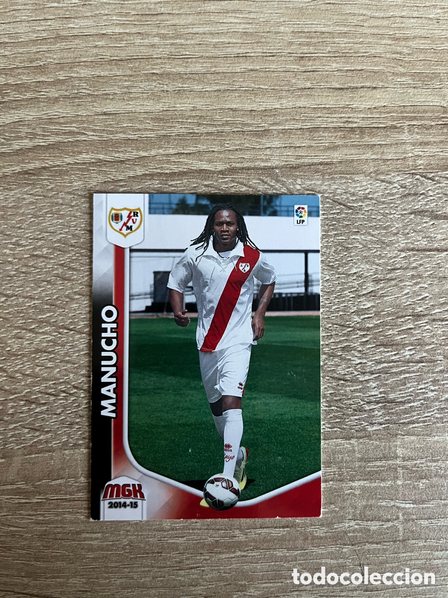 Figurine di Calcio: 456 MANUCHO NUEVO FICHAJE MEGACRACKS MGK 2014 2015 14 15 RAYO VALLECANO