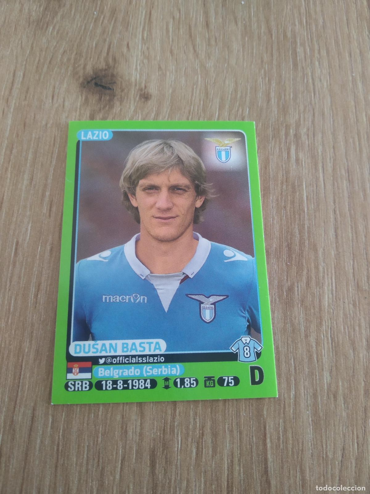 Figurine di Calcio: 266 DUSAN BASTA LAZIO CROMO FUTBOL PANINI LIGA ITALIA 14-15 CALCIATORI 2014-2015