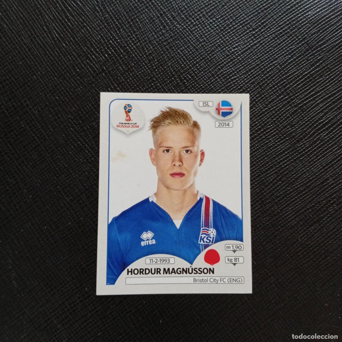 Figurine di Calcio: 300 HORDUR MAGNUSSON ISLANDIA PANINI MUNDIAL RUSIA 2018 CROMO FUTBOL 18 - SIN PEGAR - CJ2 ...