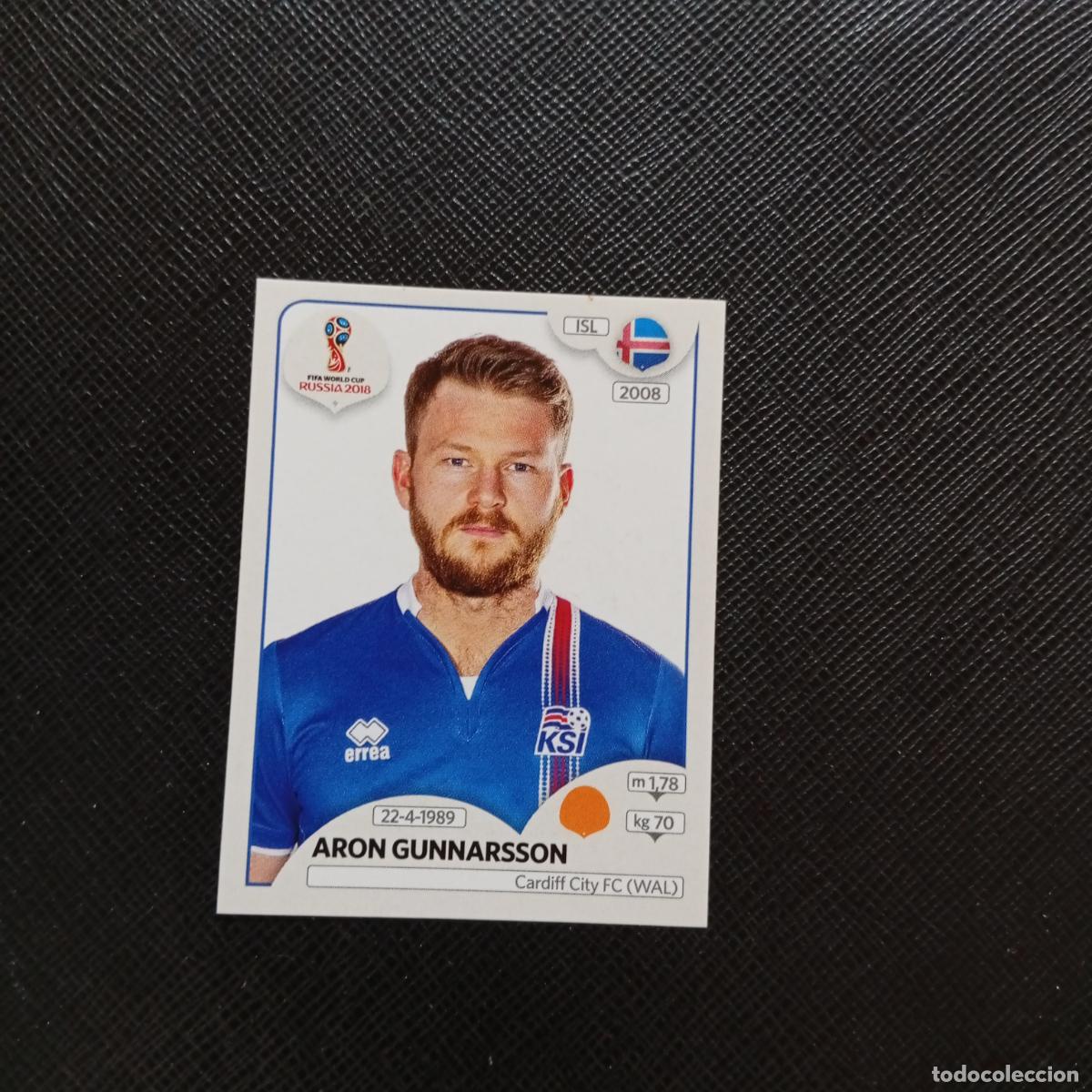 Figurine di Calcio: 301 ARON GUNNARSSON ISLANDIA PANINI MUNDIAL RUSIA 2018 CROMO FUTBOL 18 - SIN PEGAR - CJ2 .....