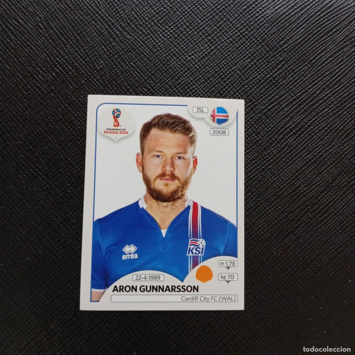 Figurine di Calcio: 301 ARON GUNNARSSON ISLANDIA PANINI MUNDIAL RUSIA 2018 CROMO FUTBOL 18 - SIN PEGAR - CJ2 .....