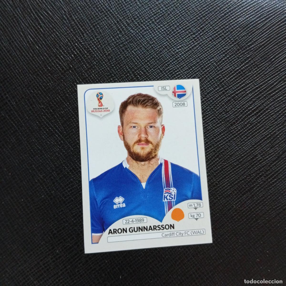 Figurine di Calcio: 301 ARON GUNNARSSON ISLANDIA PANINI MUNDIAL RUSIA 2018 CROMO FUTBOL 18 - SIN PEGAR - CJ2 .....