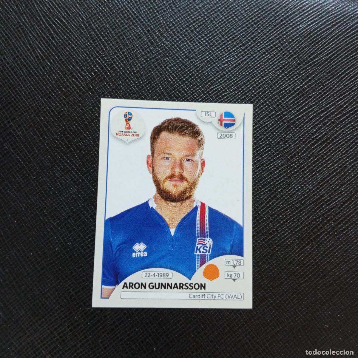 Figurine di Calcio: 301 ARON GUNNARSSON ISLANDIA PANINI MUNDIAL RUSIA 2018 CROMO FUTBOL 18 - SIN PEGAR - CJ2 ....