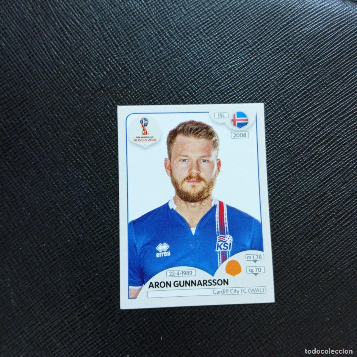 Figurine di Calcio: 301 ARON GUNNARSSON ISLANDIA PANINI MUNDIAL RUSIA 2018 CROMO FUTBOL 18 - SIN PEGAR - CJ2 ....