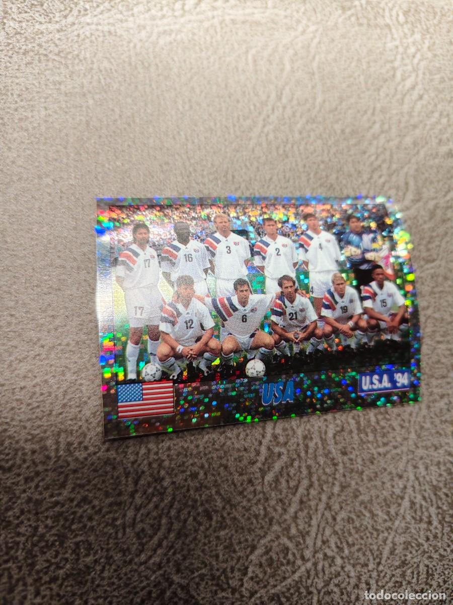 Figurine di Calcio: 1 SERVICE LINE MUNDIAL USA 94 TEAM PLANTILLA - USA ESTADOS UNIDOS - 1994 WORLD CUP SL ITALY AAC