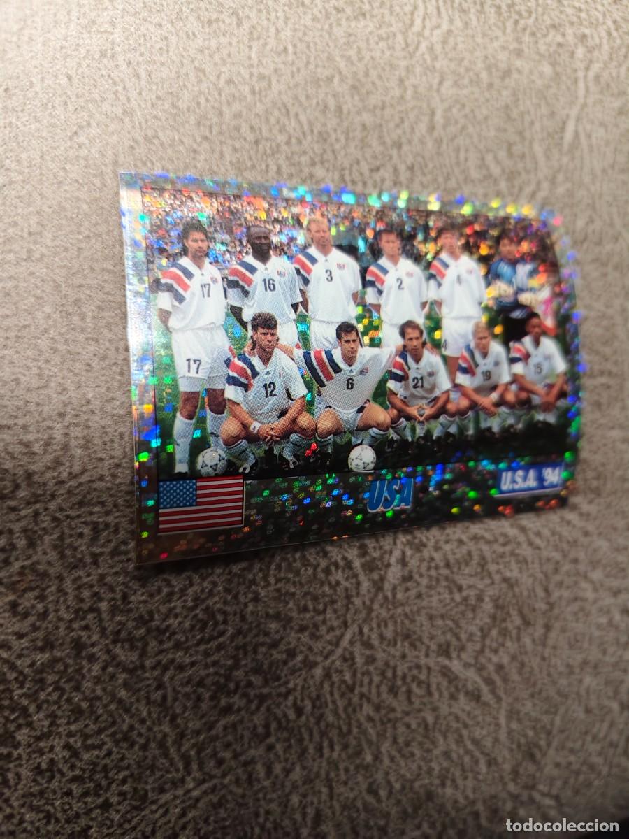 Figurine di Calcio: 1 SERVICE LINE MUNDIAL USA 94 TEAM PLANTILLA - USA ESTADOS UNIDOS - 1994 WORLD CUP SL ITALY AAC