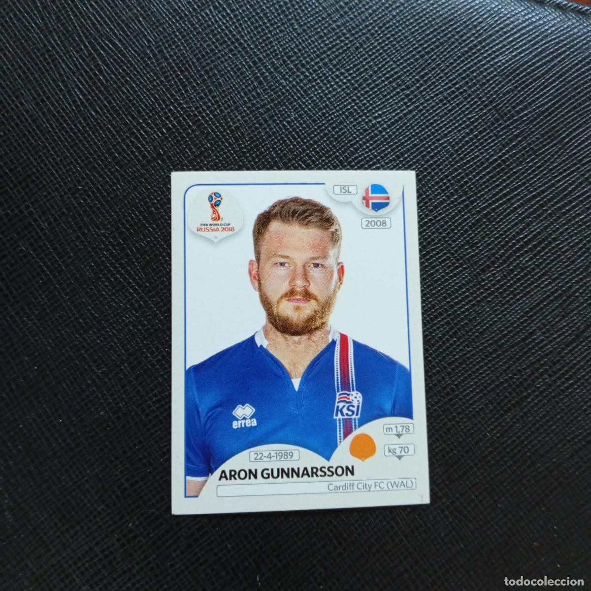 Figurine di Calcio: 301 ARON GUNNARSSON ISLANDIA PANINI MUNDIAL RUSIA 2018 CROMO FUTBOL 18 - SIN PEGAR - CJ2 .