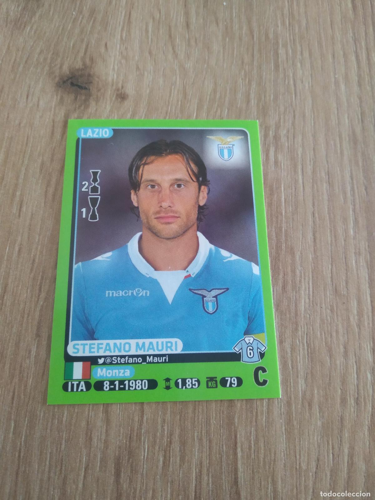 Figurine di Calcio: 274 STEFANO MAURI LAZIO CROMO FUTBOL PANINI LIGA ITALIA 14-15 CALCIATORI 2014-2015