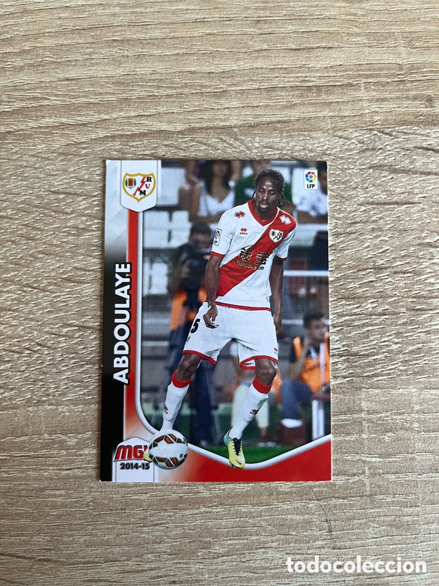 Cartes &agrave; collectionner de Football: 277 BIS ABDOULAYE BA NUEVA FICHA MEGACRACKS MGK 2014 2015 14 15 RAYO VALLECANO