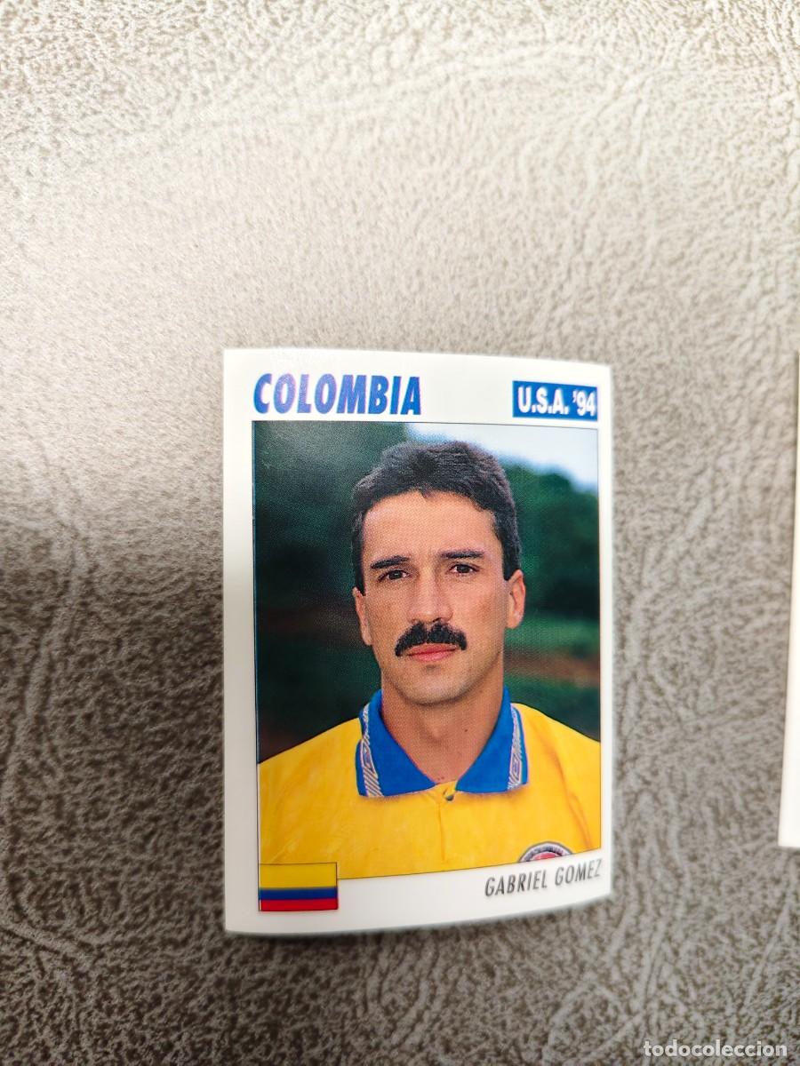 Cartes &agrave; collectionner de Football: 48 SERVICE LINE MUNDIAL USA 94 GABRIEL GOMEZ - COLOMBIA - 1994 WORLD CUP SL ITALY AAC