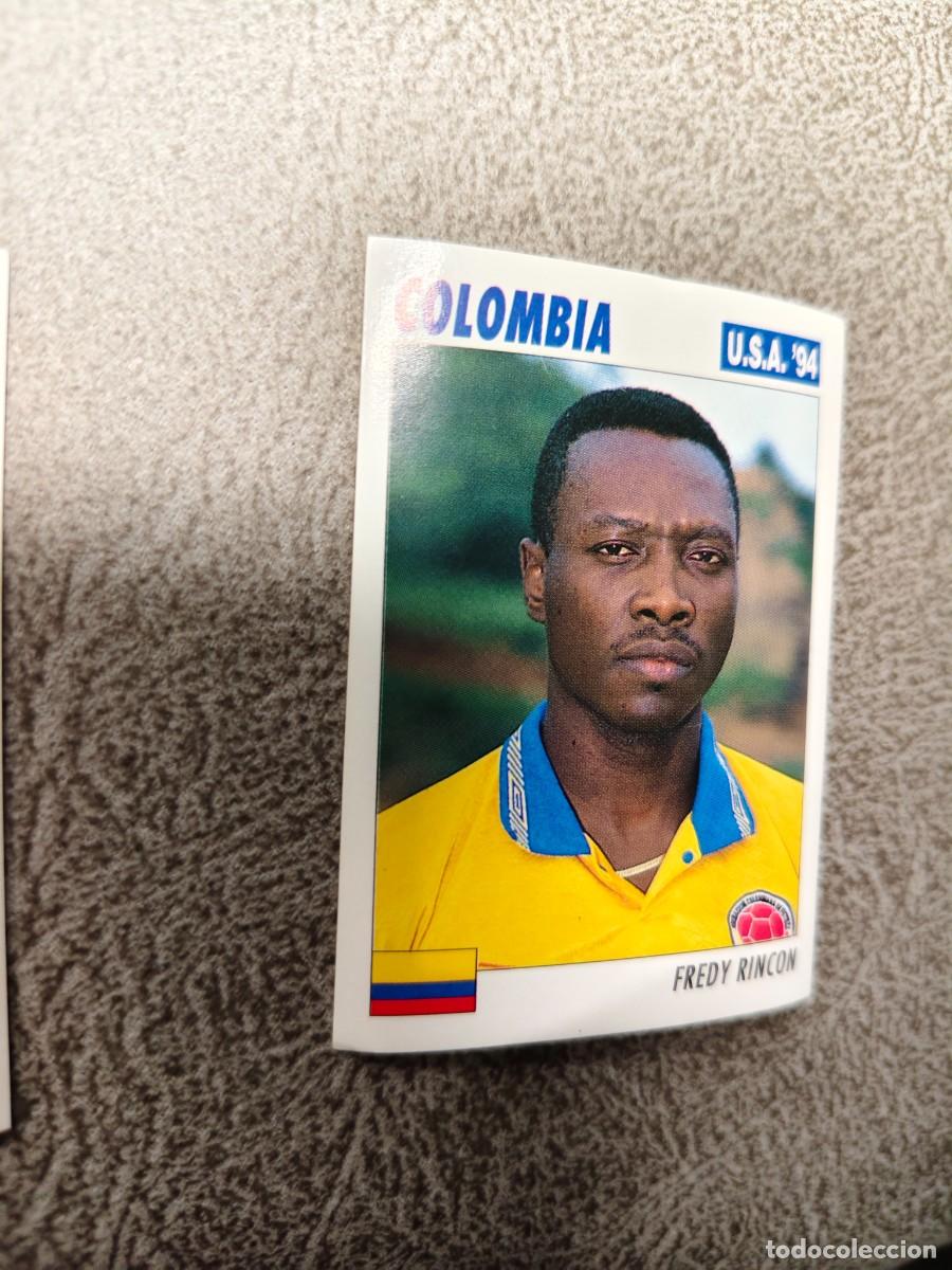 Cartes &agrave; collectionner de Football: 52 SERVICE LINE MUNDIAL USA 94 FREDY RINCON - COLOMBIA - 1994 WORLD CUP SL ITALY AAC