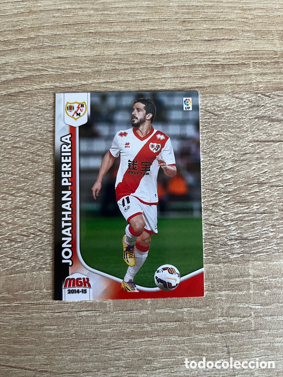 Cromos de Futebol: 286 BIS JONATHAN PEREIRA NUEVA FICHA MEGACRACKS MGK 2014 2015 14 15 RAYO VALLECANO
