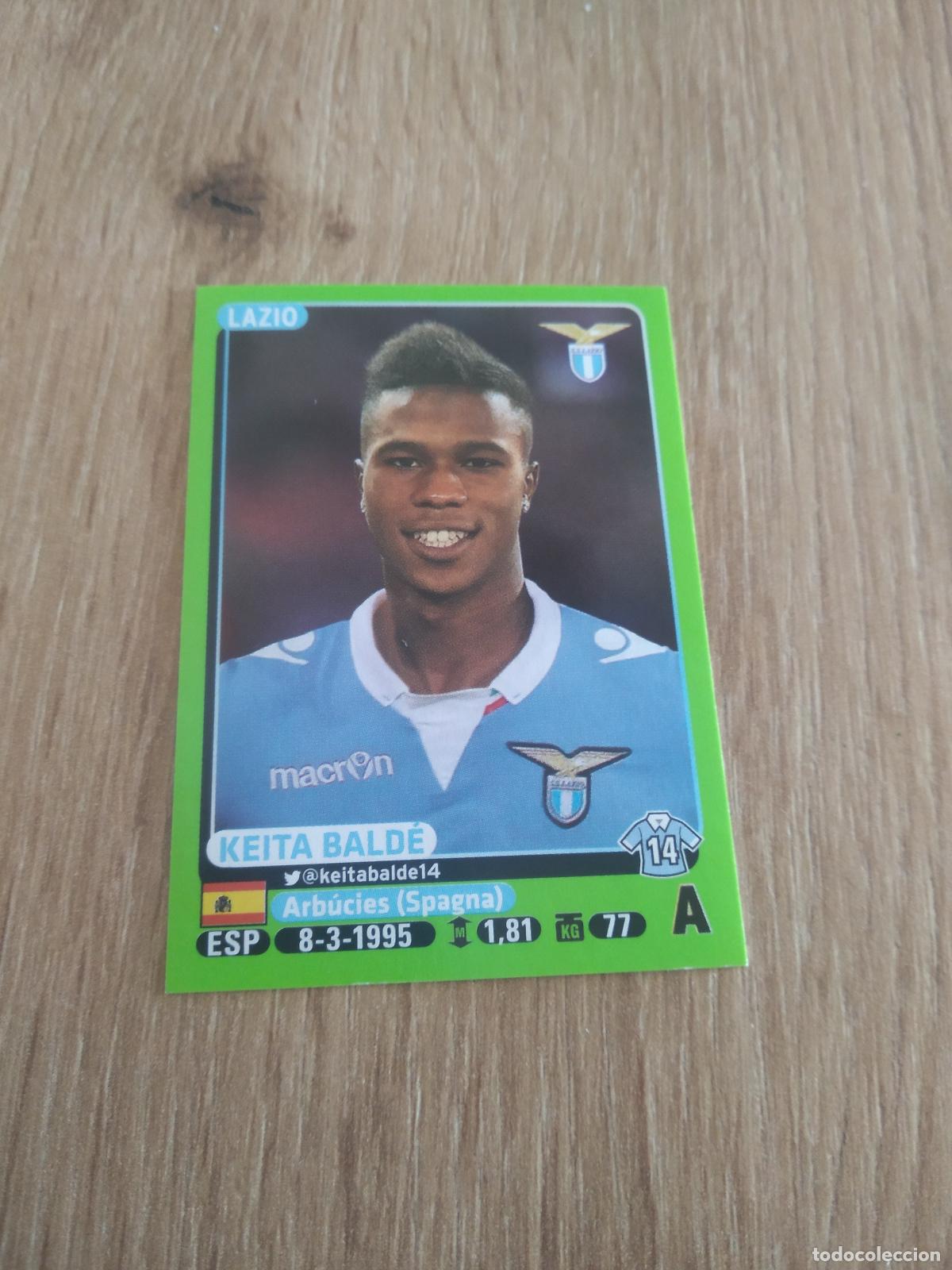 Cromos de Futebol: 282 KEITA BALDE LAZIO CROMO FUTBOL PANINI LIGA ITALIA 14-15 CALCIATORI 2014-2015