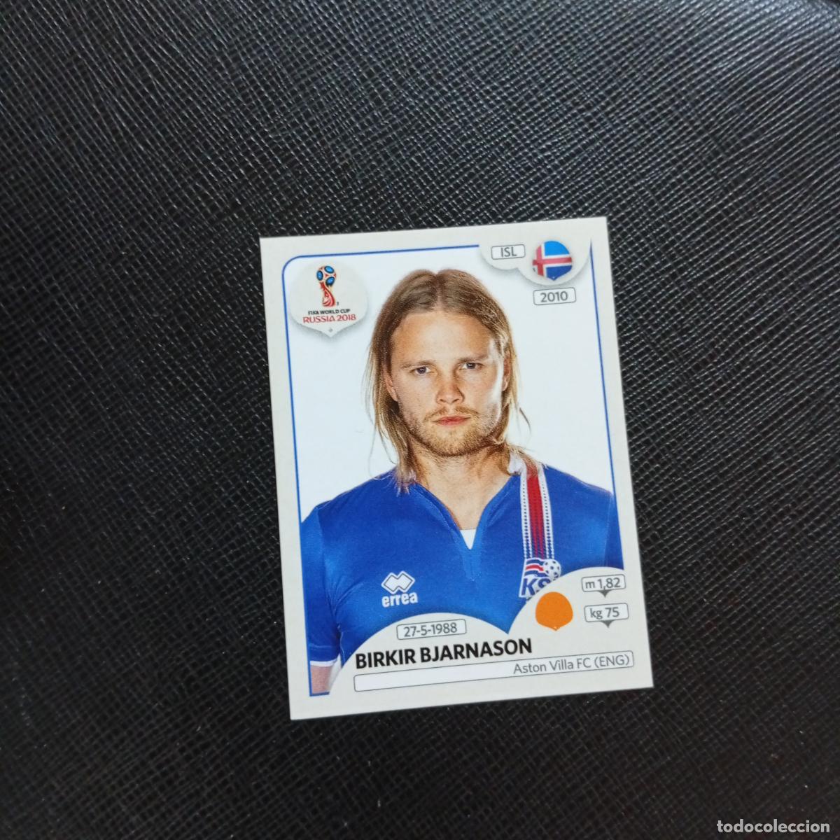 Cromos de Futebol: 302 BIRBIK BJARNASON ISLANDIA PANINI MUNDIAL RUSIA 2018 CROMO FUTBOL 18 - SIN PEGAR - CJ2 .