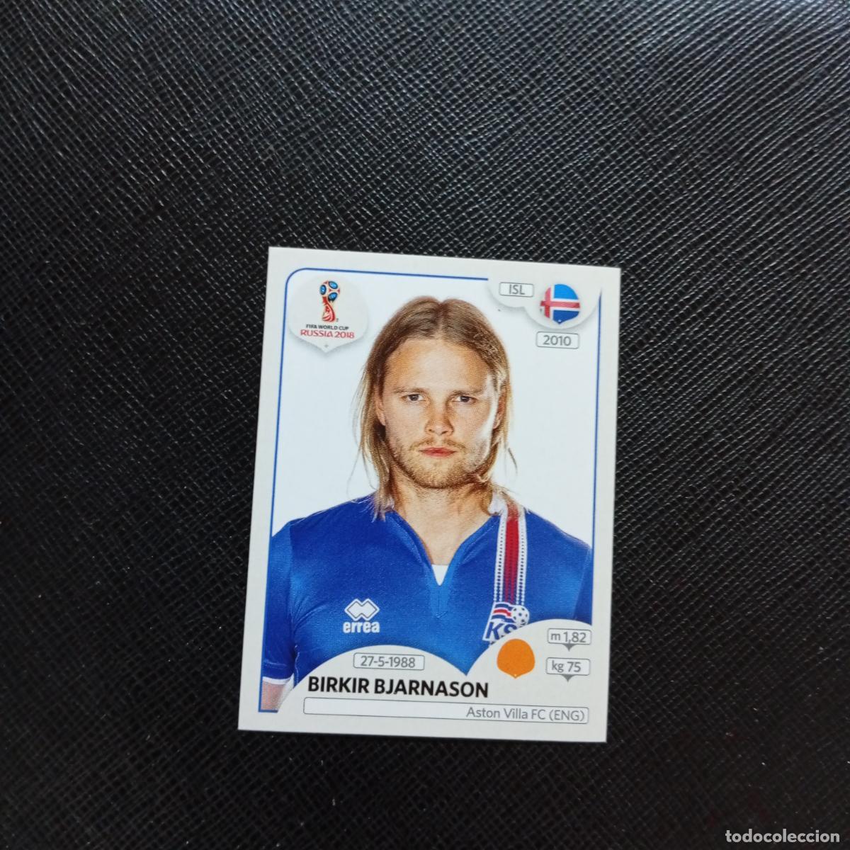 Cromos de Futebol: 302 BIRBIK BJARNASON ISLANDIA PANINI MUNDIAL RUSIA 2018 CROMO FUTBOL 18 - SIN PEGAR - CJ2 ..