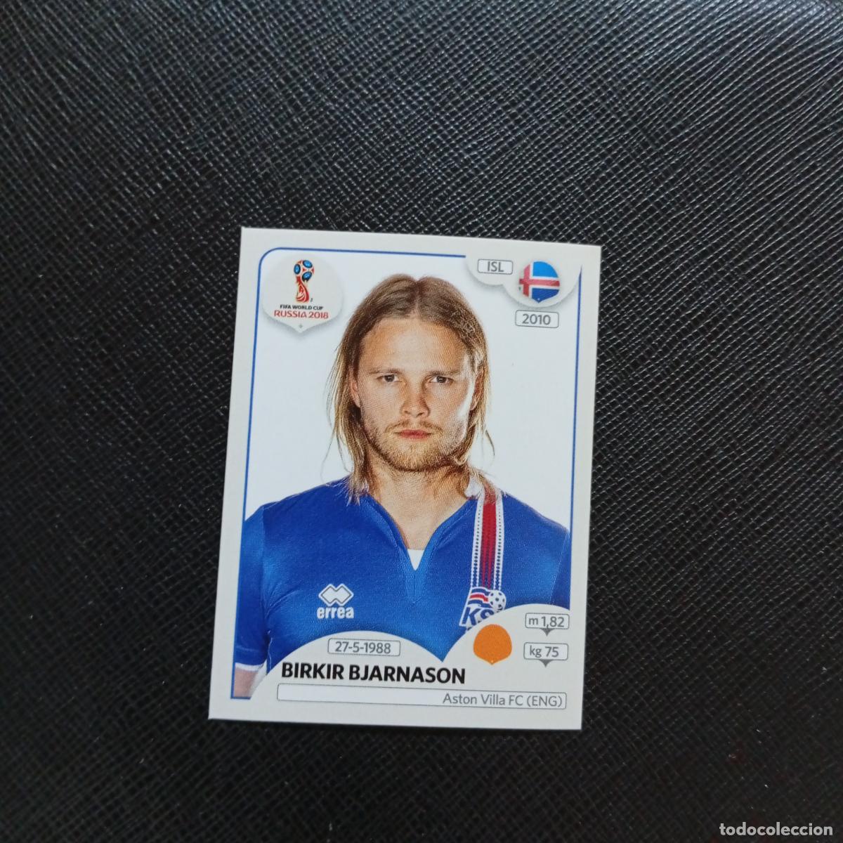 Cromos de Futebol: 302 BIRBIK BJARNASON ISLANDIA PANINI MUNDIAL RUSIA 2018 CROMO FUTBOL 18 - SIN PEGAR - CJ2 ..
