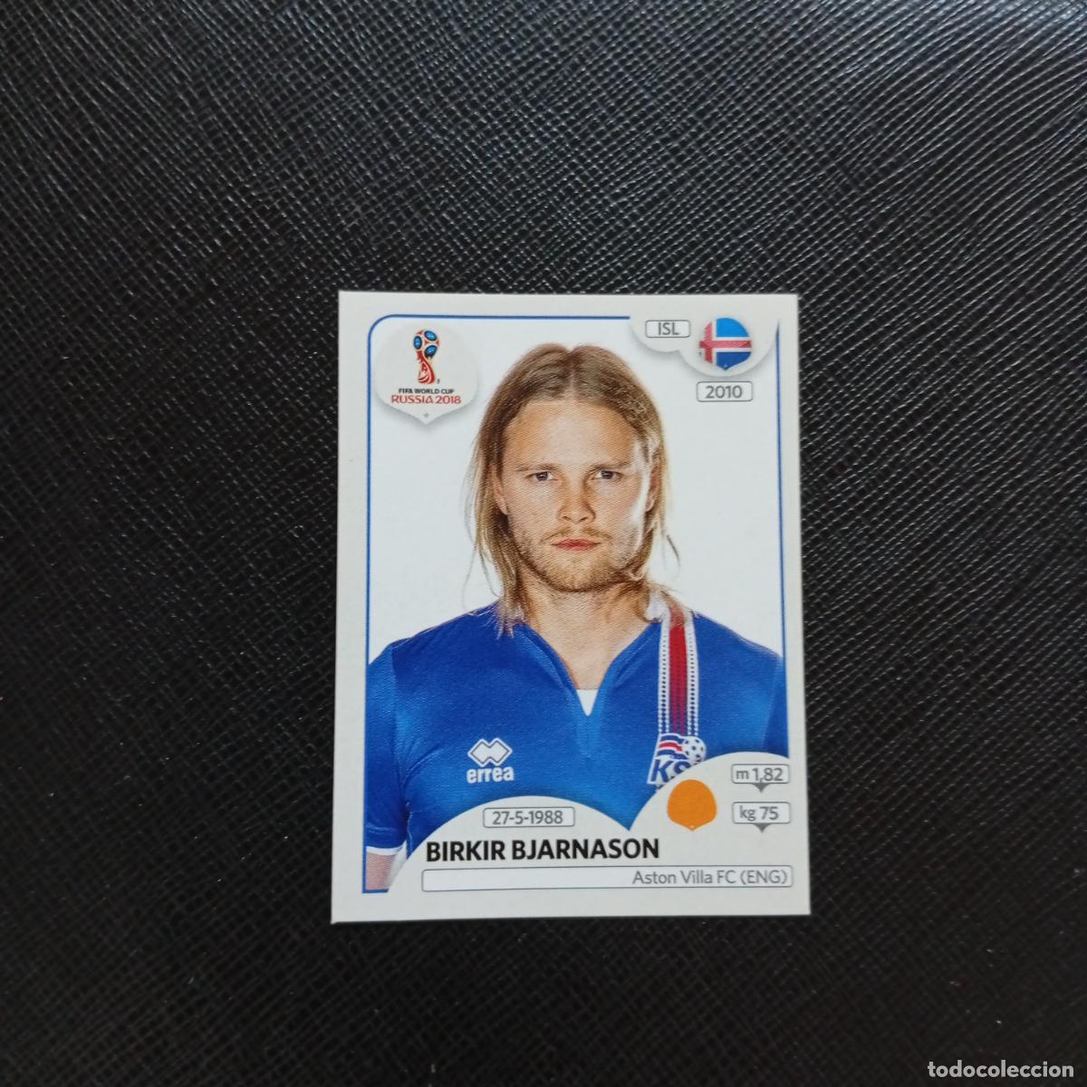 Cromos de Futebol: 302 BIRBIK BJARNASON ISLANDIA PANINI MUNDIAL RUSIA 2018 CROMO FUTBOL 18 - SIN PEGAR - CJ2 ..