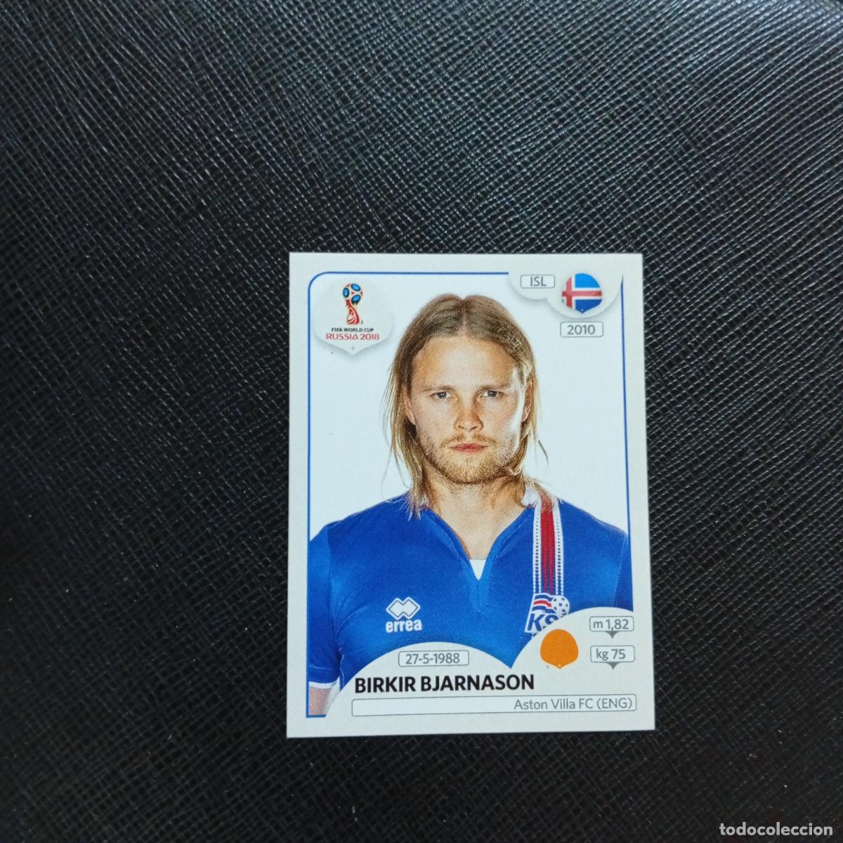 Cromos de Futebol: 302 BIRBIK BJARNASON ISLANDIA PANINI MUNDIAL RUSIA 2018 CROMO FUTBOL 18 - SIN PEGAR - CJ2 ...