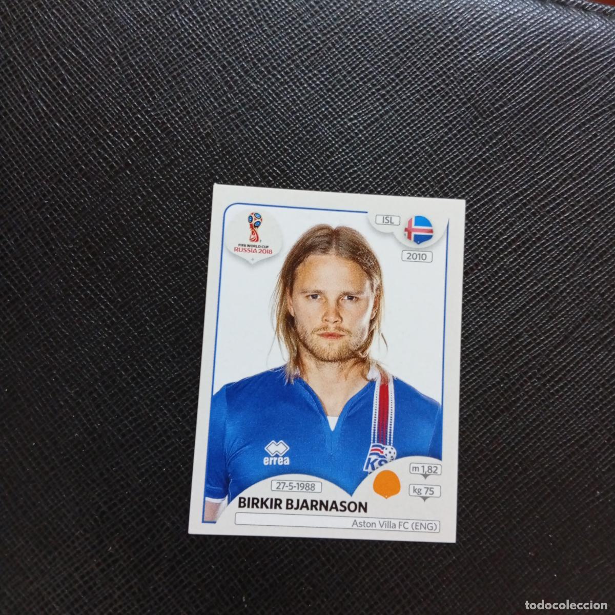 Cromos de Futebol: 302 BIRBIK BJARNASON ISLANDIA PANINI MUNDIAL RUSIA 2018 CROMO FUTBOL 18 - SIN PEGAR - CJ2 ....