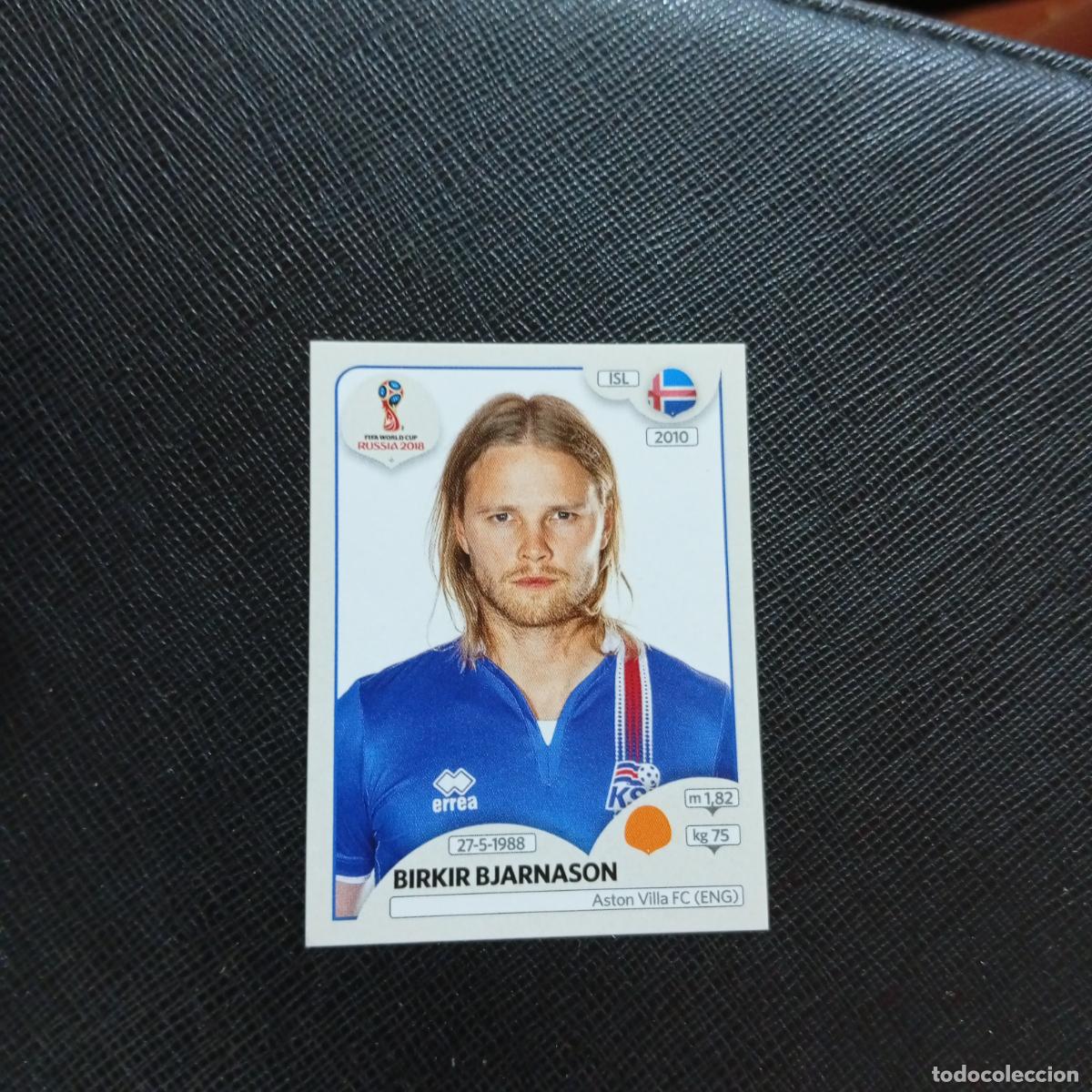Cromos de Futebol: 302 BIRBIK BJARNASON ISLANDIA PANINI MUNDIAL RUSIA 2018 CROMO FUTBOL 18 - SIN PEGAR - CJ2 ....