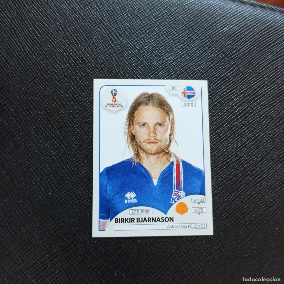 Cromos de Futebol: 302 BIRBIK BJARNASON ISLANDIA PANINI MUNDIAL RUSIA 2018 CROMO FUTBOL 18 - SIN PEGAR - CJ2 ....