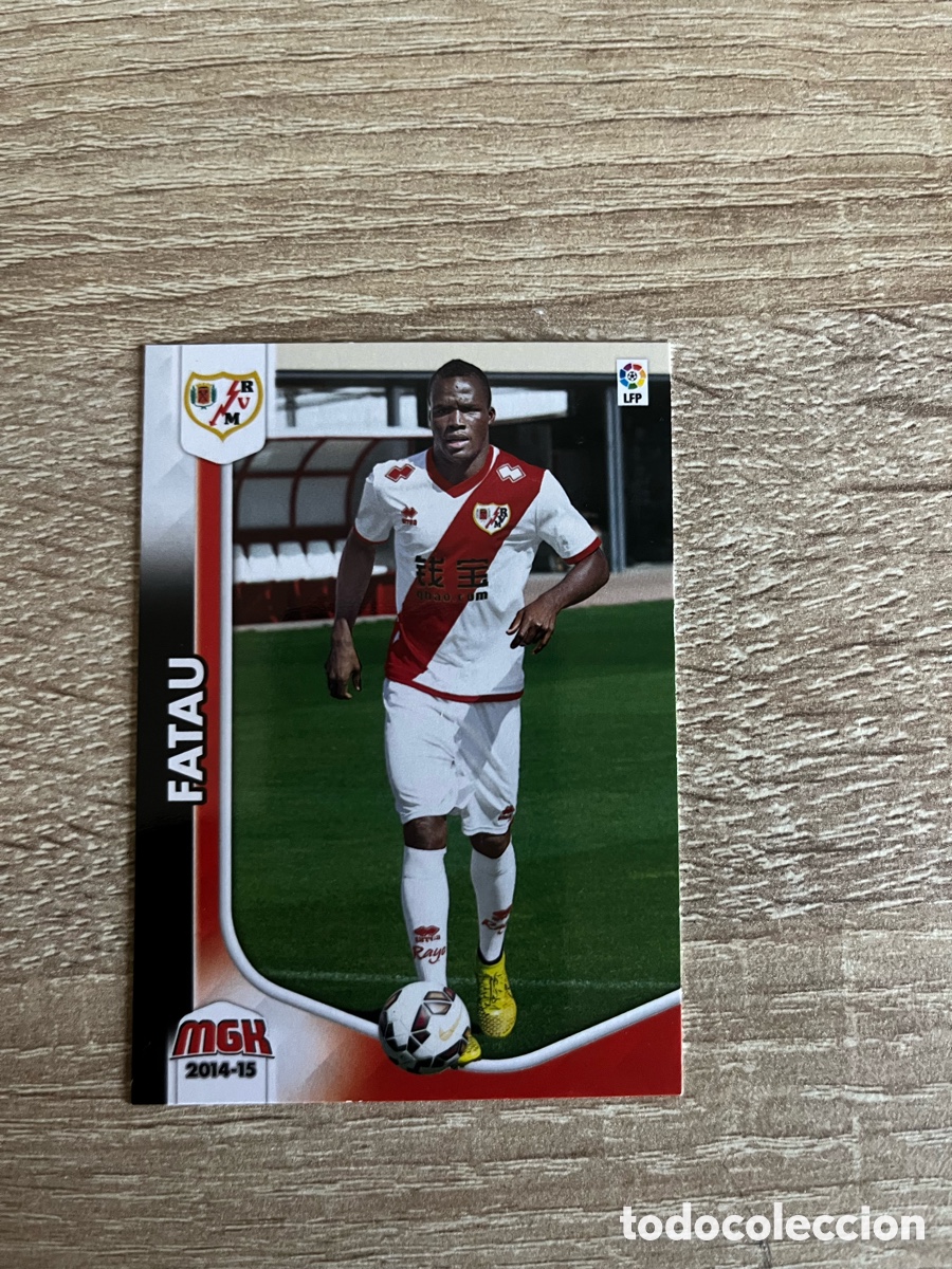 Cromos de f&uacute;tbol: 279 BIS FATAU NUEVA FICHA MEGACRACKS MGK 2014 2015 14 15 RAYO VALLECANO