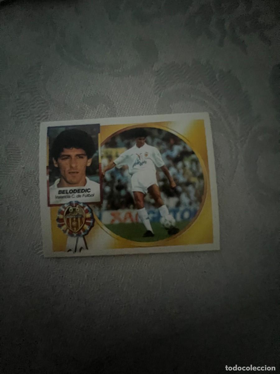 Cromos de f&uacute;tbol: BELODEDIC VALENCIA baja SIN PEGAR LIGA ESTE 94 95