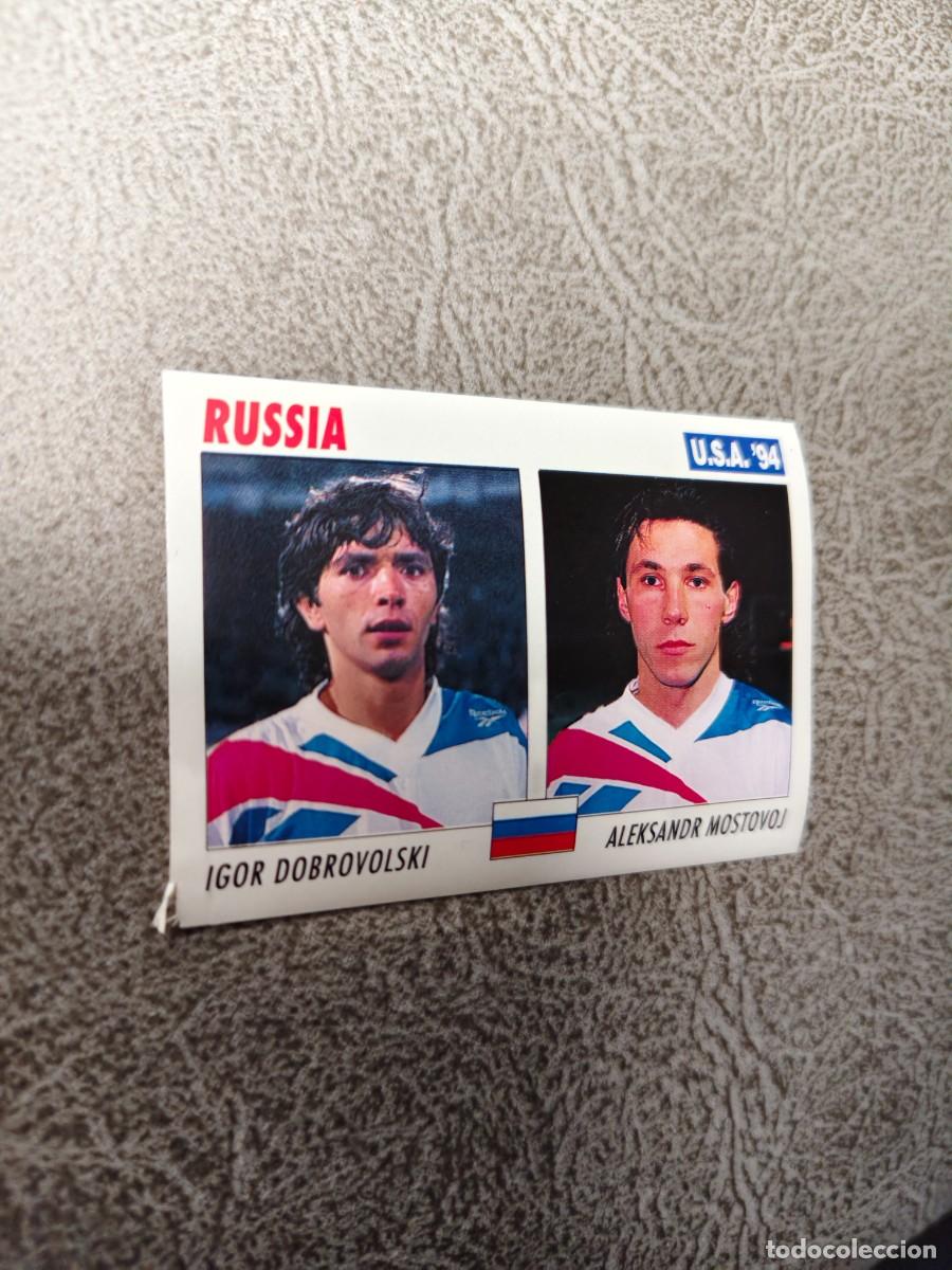 Football Stickers: 73 SERVICE LINE MUNDIAL USA 94 IGOR DOBROVOLSKI MOSTOVOI RUSSIA RUSIA 1994 WORLD CUP SL ITALY AAC