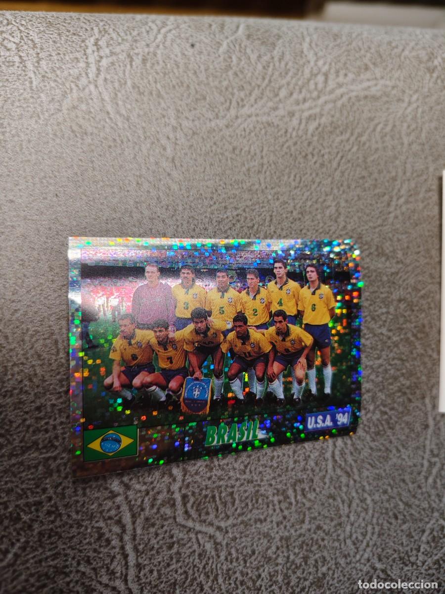 Football Stickers: 76 SERVICE LINE MUNDIAL USA 94 TEAM PLANTILLA - BRASIL - 1994 WORLD CUP SL ITALY AAC