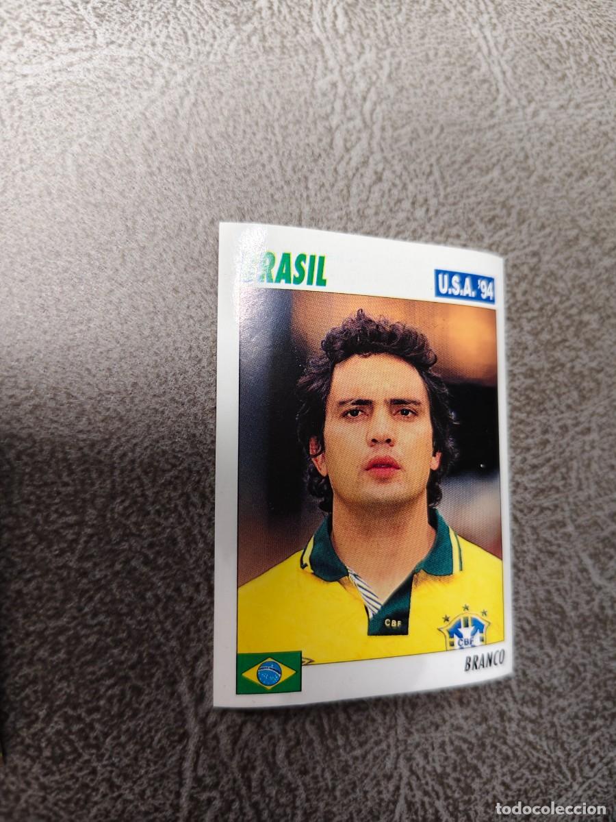 Football Stickers: 83 SERVICE LINE MUNDIAL USA 94 BRANCO - BRASIL - 1994 WORLD CUP SL ITALY AAC