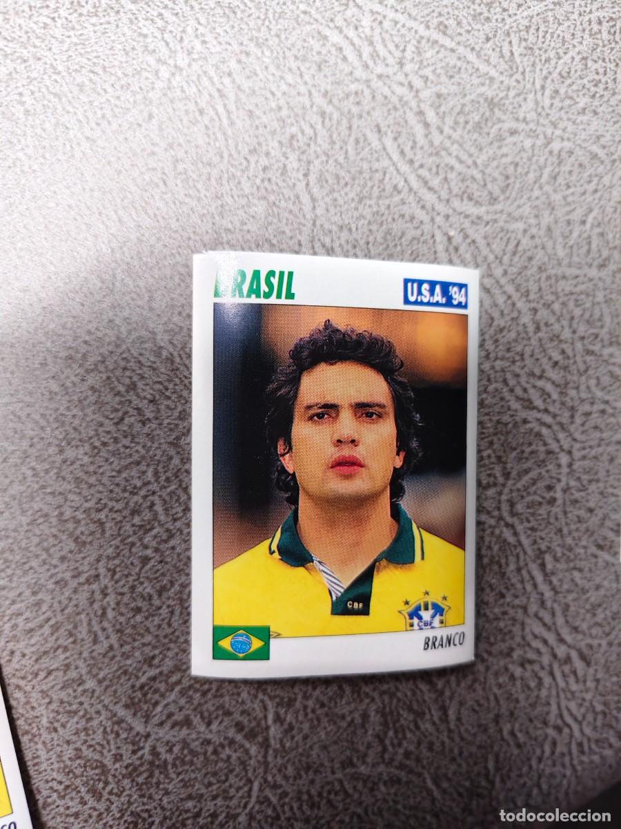 Football Stickers: 83 SERVICE LINE MUNDIAL USA 94 BRANCO - BRASIL - 1994 WORLD CUP SL ITALY AAC