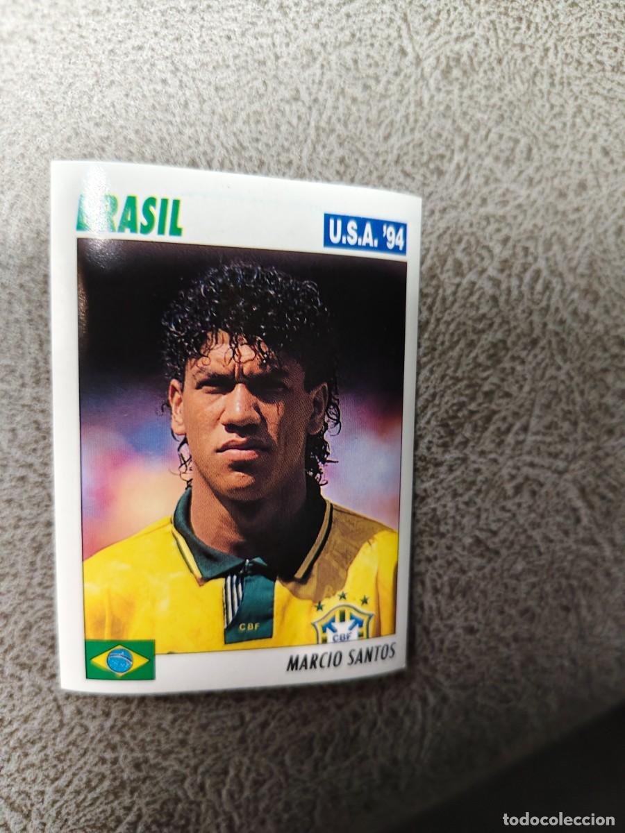 Football Stickers: 84 SERVICE LINE MUNDIAL USA 94 MARCIO SANTOS - BRASIL - 1994 WORLD CUP SL ITALY AAC