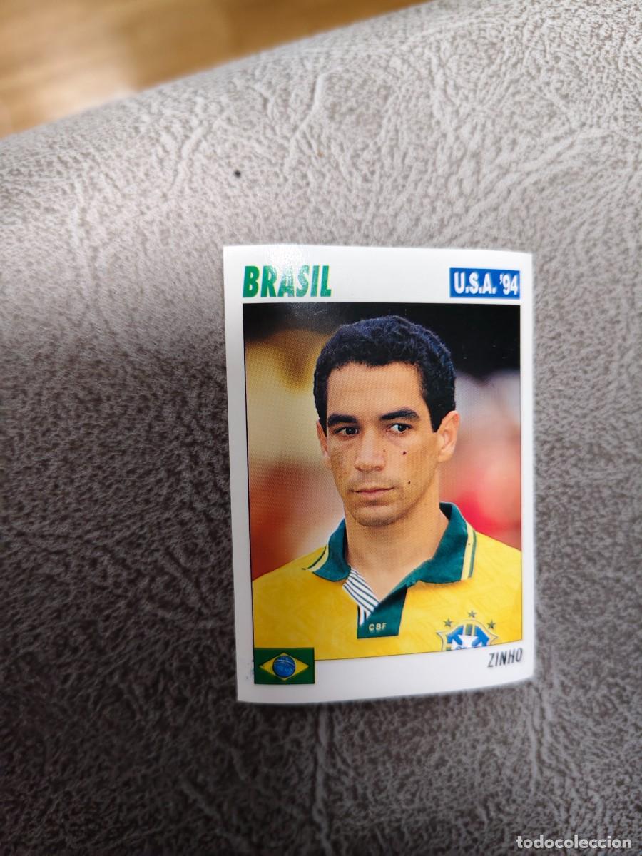 Football Stickers: 88 SERVICE LINE MUNDIAL USA 94 ZINHO - BRASIL - 1994 WORLD CUP SL ITALY AAC