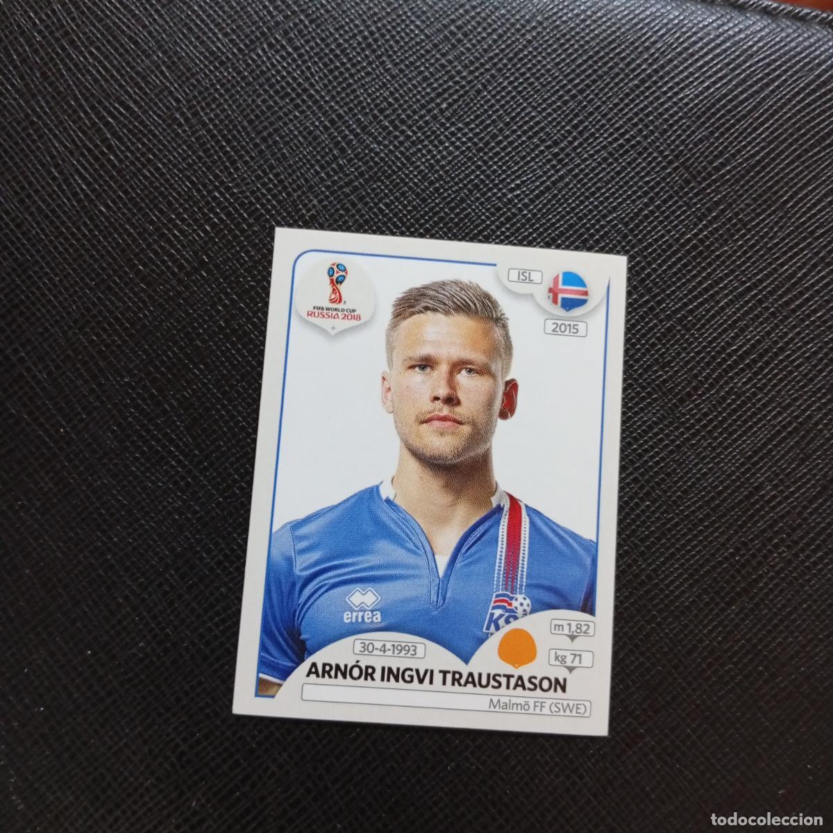 Cromos de f&uacute;tbol: 305 INGVI TRAUSTASON ISLANDIA PANINI MUNDIAL RUSIA 2018 CROMO FUTBOL 18 - SIN PEGAR - CJ2