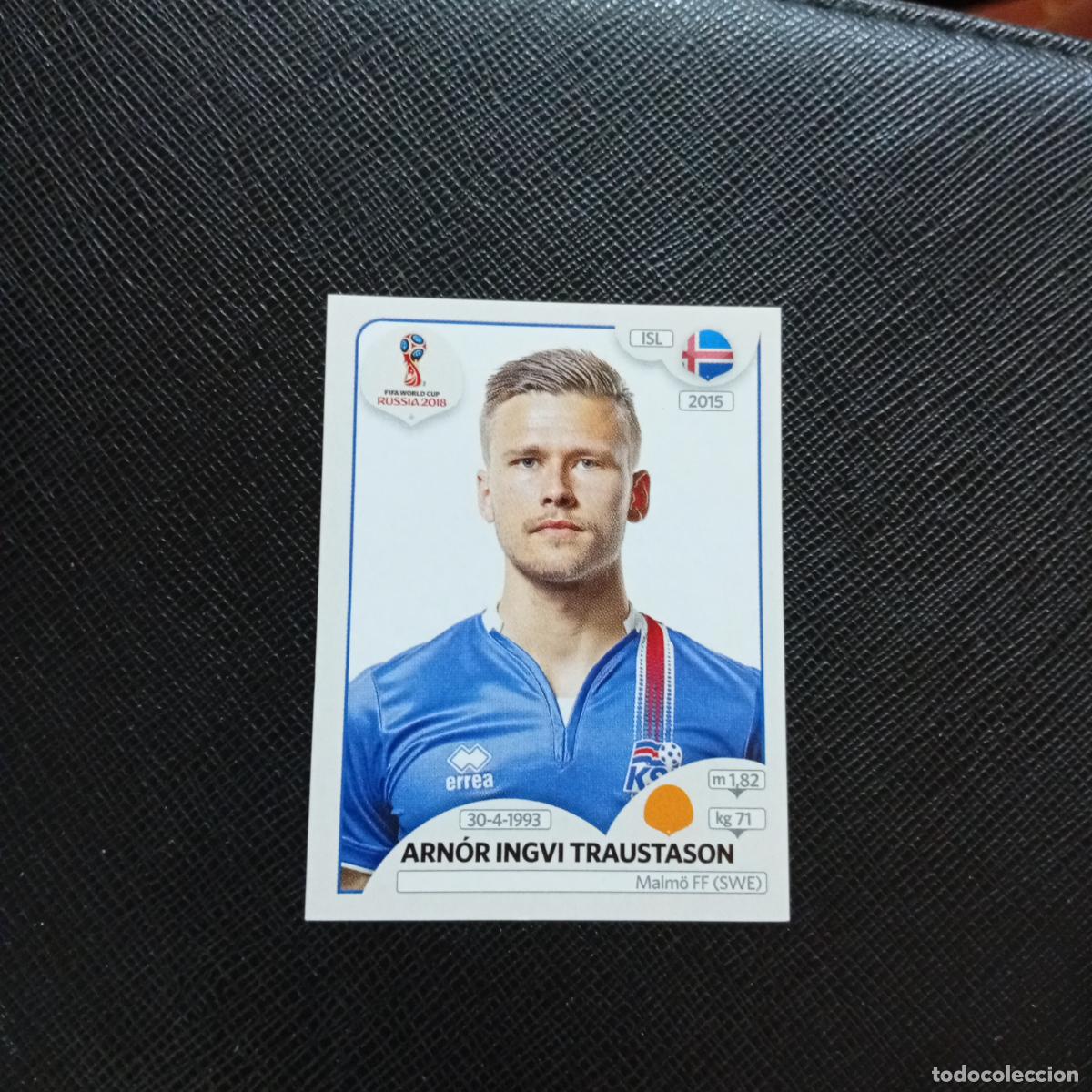 Cromos de f&uacute;tbol: 305 INGVI TRAUSTASON ISLANDIA PANINI MUNDIAL RUSIA 2018 CROMO FUTBOL 18 - SIN PEGAR - CJ2 .