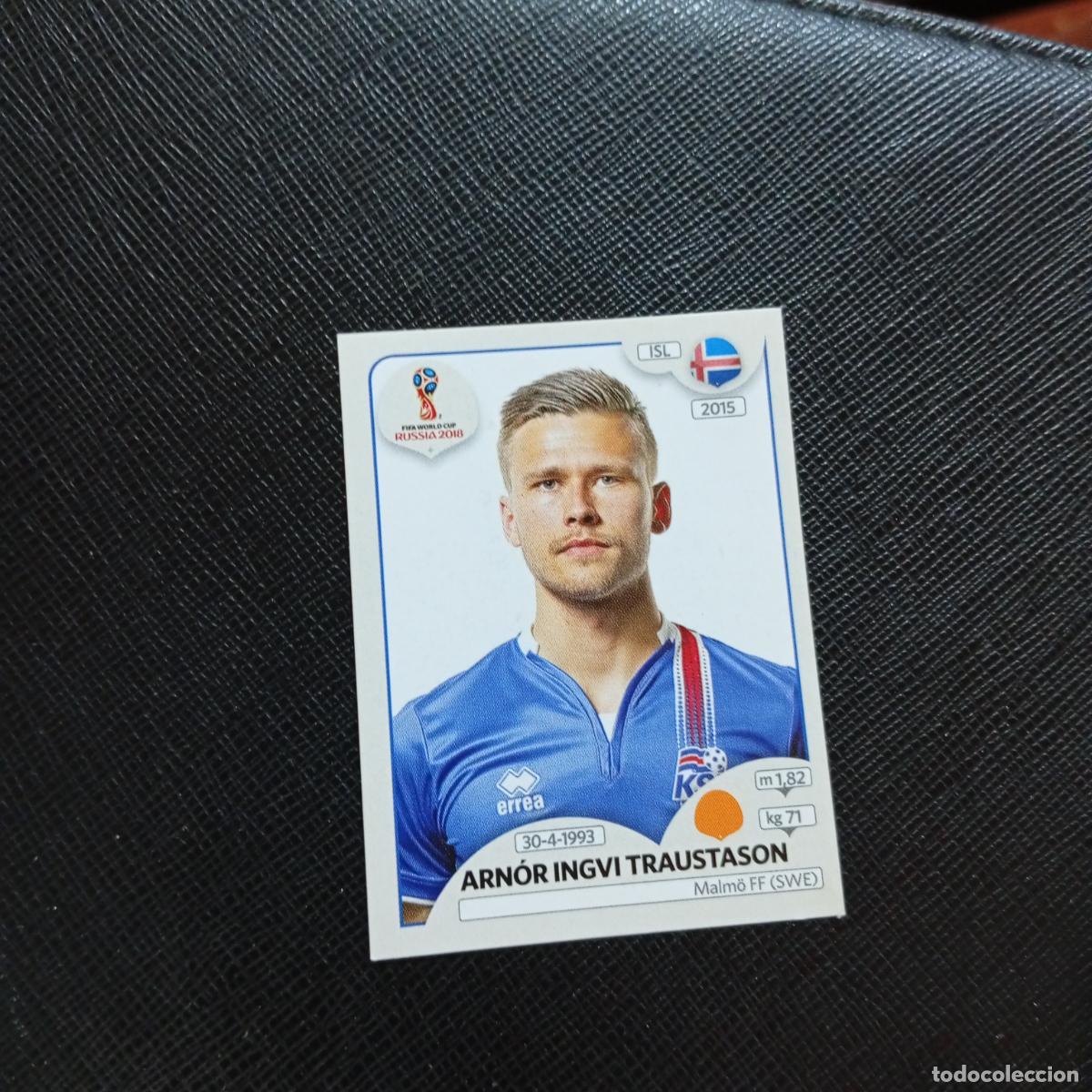 Cromos de f&uacute;tbol: 305 INGVI TRAUSTASON ISLANDIA PANINI MUNDIAL RUSIA 2018 CROMO FUTBOL 18 - SIN PEGAR - CJ2 ..