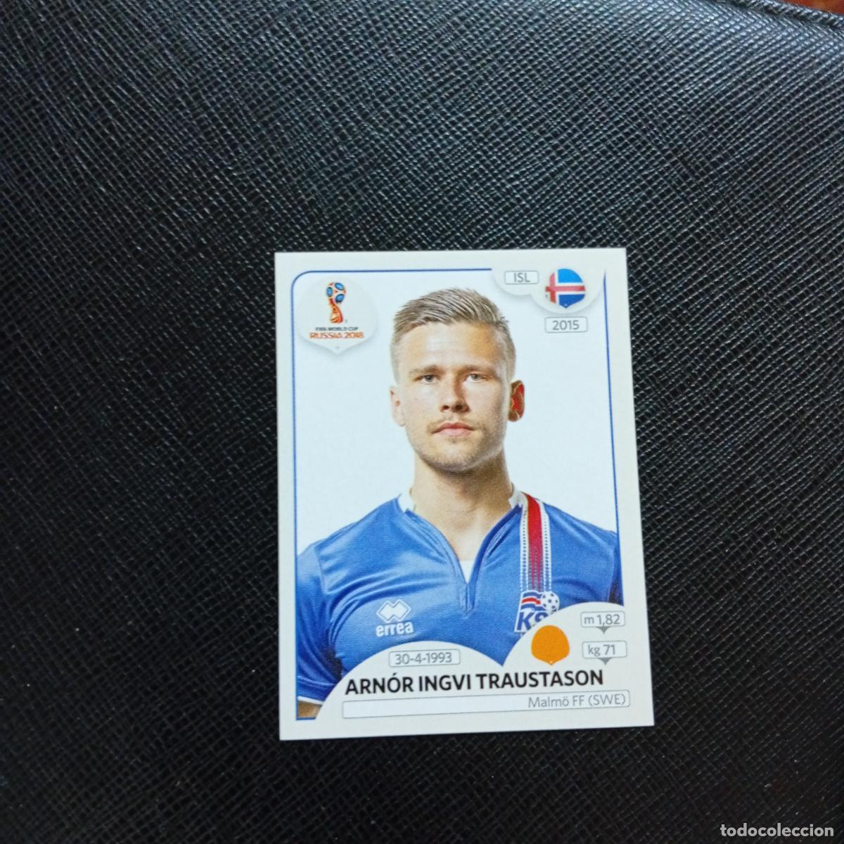 Cromos de f&uacute;tbol: 305 INGVI TRAUSTASON ISLANDIA PANINI MUNDIAL RUSIA 2018 CROMO FUTBOL 18 - SIN PEGAR - CJ2 ..